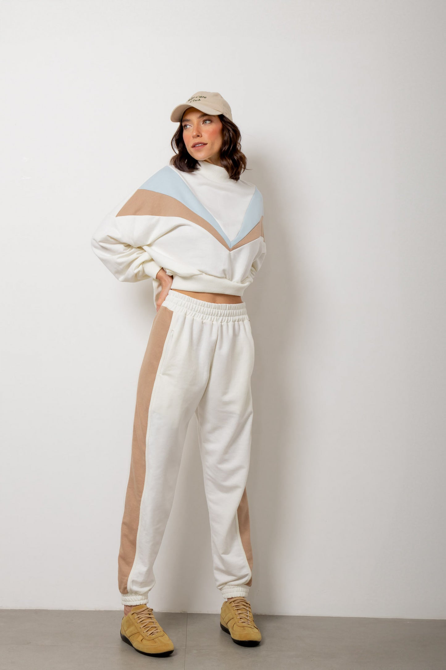 Contrast Jogger Pants