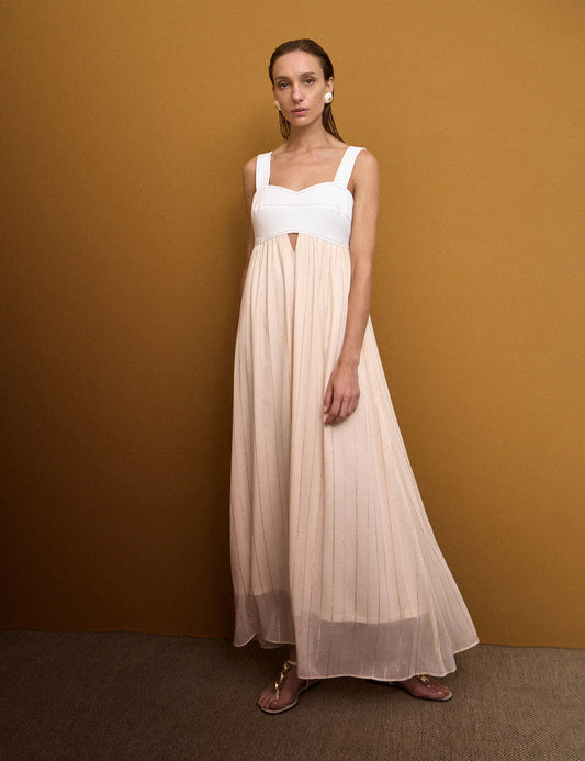 Celina Chiffon Maxi Dress