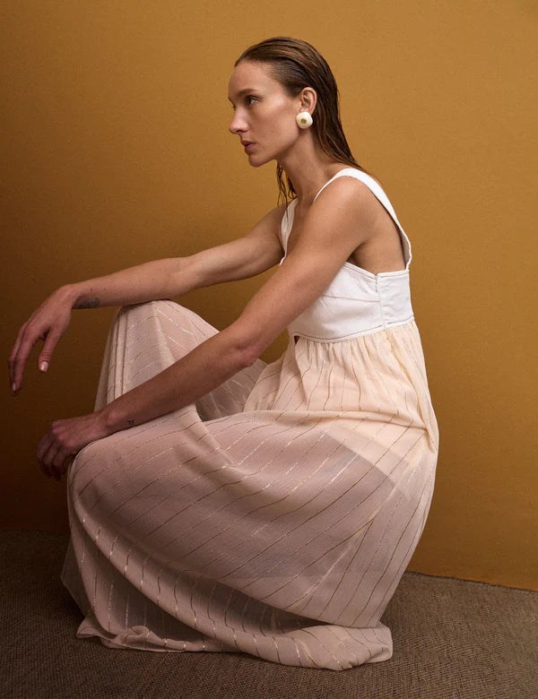 Celina Chiffon Maxi Dress