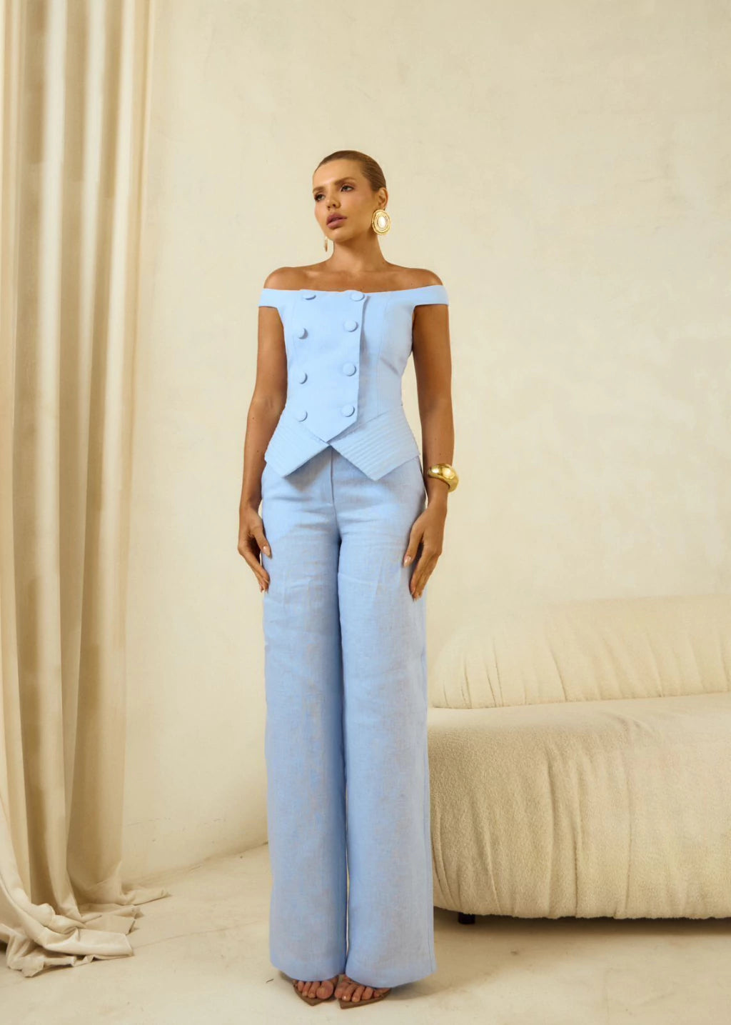 Oriane Pants Set